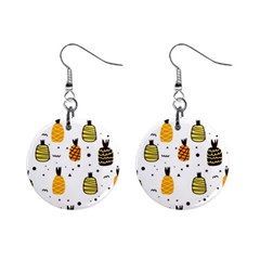 Pineapples Mini Button Earrings by Sobalvarro