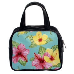 Hibiscus Classic Handbag (two Sides) by Sobalvarro