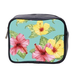 Hibiscus Mini Toiletries Bag (two Sides) by Sobalvarro