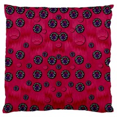 The Dark Moon Fell In Love With The Blood Moon Decorative Large Cushion Case (one Side) by pepitasart