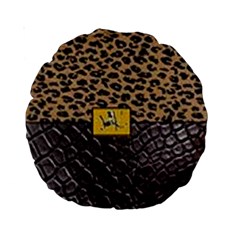 Cougar By Traci K Standard 15  Premium Round Cushions