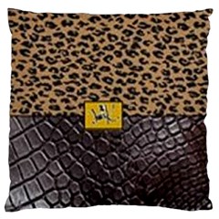 Cougar By Traci K Standard Flano Cushion Case (two Sides)