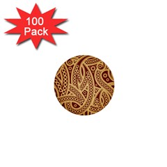 Fine Pattern 1  Mini Buttons (100 Pack)  by Sobalvarro