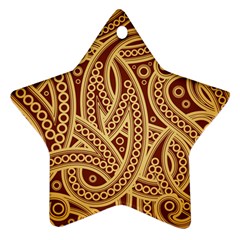 Fine Pattern Star Ornament (two Sides) by Sobalvarro