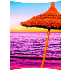 Pop Art Beach Umbrella  Back Support Cushion by essentialimage