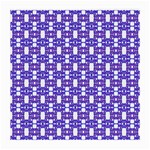 Purple  White  Abstract Pattern Medium Glasses Cloth