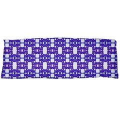 Purple  White  Abstract Pattern Body Pillow Case (dakimakura) by BrightVibesDesign