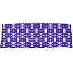 Purple  White  Abstract Pattern Body Pillow Case (Dakimakura)