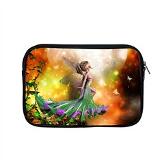 Cute Flying Fairy In The Night Apple Macbook Pro 15  Zipper Case by FantasyWorld7