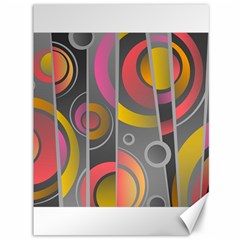 Abstract Colorful Background Grey Canvas 36  X 48  by HermanTelo