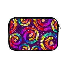 Abstract Background Spiral Colorful Apple Ipad Mini Zipper Cases by HermanTelo