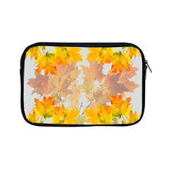 Autumn Maple Leaves, Floral Art Apple Ipad Mini Zipper Cases by picsaspassion