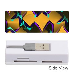 Geometric Gradient Psychedelic Memory Card Reader (stick) by HermanTelo