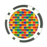 Background Colorful Abstract Poker Chip Card Guard (10 pack)