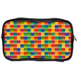 Background Colorful Abstract Toiletries Bag (Two Sides)