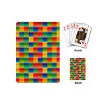 Background Colorful Abstract Playing Cards Single Design (Mini)