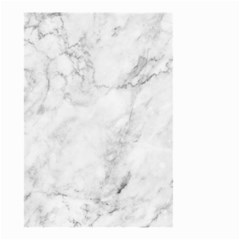 White Marble Texture Floor Background With Dark Gray Grey Texture Greek Marble Print Luxuous Real Marble Small Garden Flag (two Sides) by genx