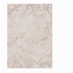 Pink Marble Beige Texture Floor Background With Shinny Pink Veins Greek Marble Print Luxuous Real Marble  Large Garden Flag (two Sides) by genx