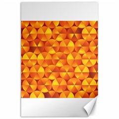 Background Triangle Circle Abstract Canvas 24  X 36  by HermanTelo