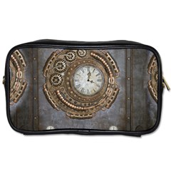 Elegant Steampunk Design Toiletries Bag (one Side) by FantasyWorld7