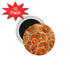 Oranges Background Texture Pattern 1 75  Magnets (10 Pack)  by HermanTelo