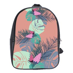 Leaves School Bag (xl) by Sobalvarro