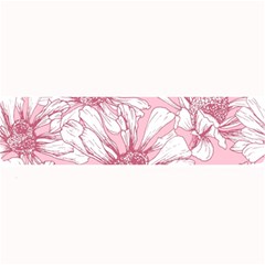 Pink Flowers Large Bar Mats by Sobalvarro