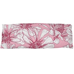 Pink Flowers Body Pillow Case (dakimakura) by Sobalvarro