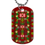 In Time For The Season Of Christmas An Jule Dog Tag (One Side)