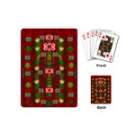 In Time For The Season Of Christmas An Jule Playing Cards Single Design (Mini)