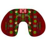 In Time For The Season Of Christmas An Jule Travel Neck Pillow