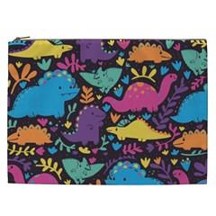 Dino Cute Cosmetic Bag (xxl) by Mjdaluz