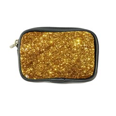 Gold Glitters Metallic Finish Party Texture Background Faux Shine Pattern Coin Purse by genx