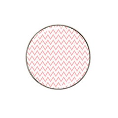 Chevrons Roses Hat Clip Ball Marker by kcreatif