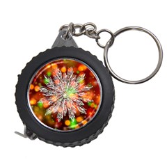 Ice Crystal Crystal Snowflake Bokeh Measuring Tape by Wegoenart