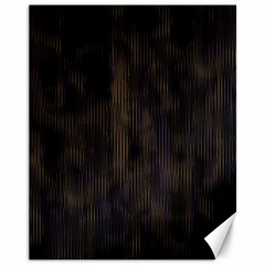 Abstrait Lignes Marron Canvas 11  X 14  by kcreatif