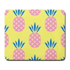 Summer Pineapple Seamless Pattern Large Mousepads by Sobalvarro