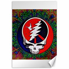 Grateful Dead Canvas 24  X 36  by Sapixe