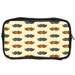 Beard Pattern Toiletries Bag (two Sides) by designsbymallika