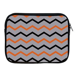 Basketball Thin Chevron Apple Ipad 2/3/4 Zipper Cases by mccallacoulturesports