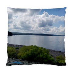 Lake Wallenpaupack Standard Cushion Case (one Side) by canvasngiftshop