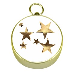 Stars Faux Gold Elegant Starry Festive Christmas Pattern Gold Compasses by yoursparklingshop