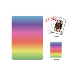 Rainbow Shades Playing Cards Single Design (mini) by designsbymallika