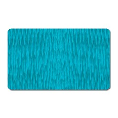 Festive Rainbow, Season To Wear Blue Magnet (rectangular)