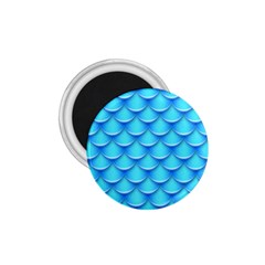 Blue Scale Pattern 1 75  Magnets by designsbymallika