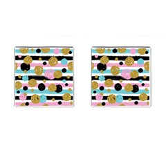 Stripes Pattern Cufflinks (square) by designsbymallika