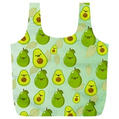 Avocado Love Full Print Recycle Bag (xl) by designsbymallika