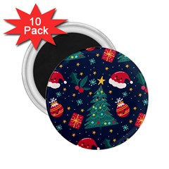 Christmas  2 25  Magnets (10 Pack)  by designsbymallika