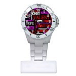 Love Friendship Friends Heart Plastic Nurses Watch