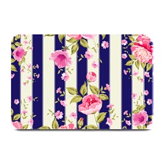 Stripes Floral Print Plate Mats by designsbymallika